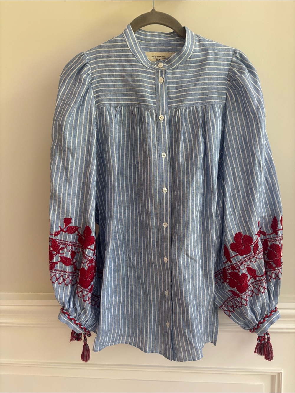 Weekend Max Mara Linen tunic sz 2